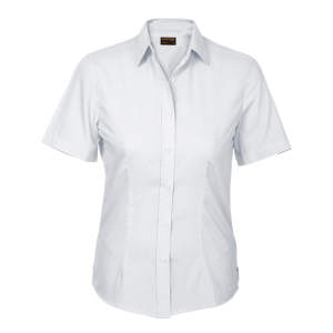BLOUSE BASIC LADIES - S/S - WHITE