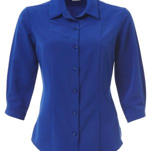 BLOUSE FAITH 3/4 - SAPHIRE