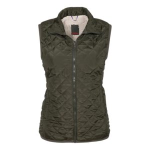 BODY WARMER LDS QUILTED - FATIGUE