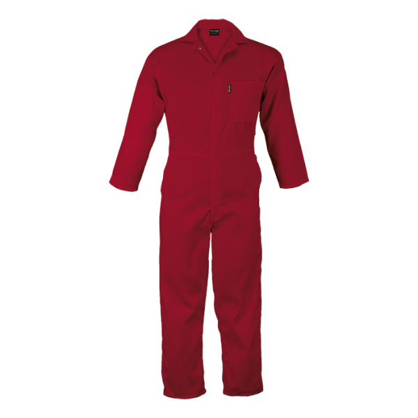 BOILERSUIT - POLYCOTT - RED