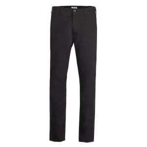 CHINO COTTON MENS - BLACK