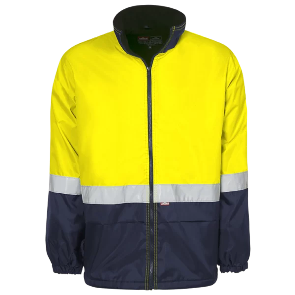 HI VIZ REFLECTIVE JACKET - LIME