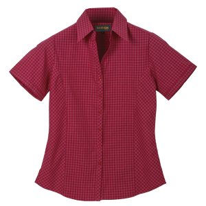 PIONEER BLOUSE S/S - RED