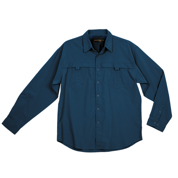 TRAIL SHIRT MENS - NAVY